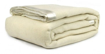 Australian Wool Blanket Ivory
