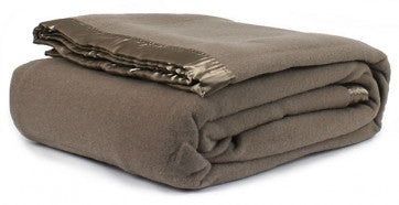 Australian Wool Blanket Taupe