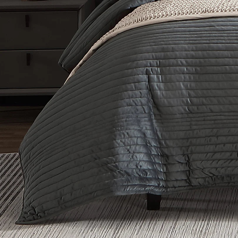 Barlow Slate Quilt Cover set