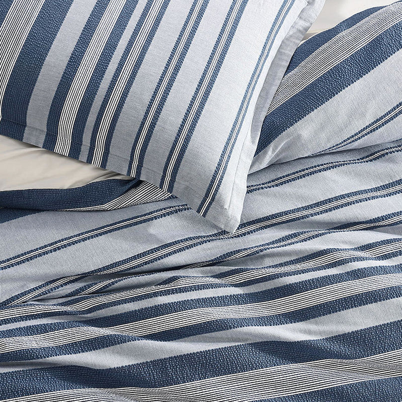 Hunter Indigo Quilt Cover Set Range