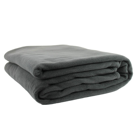 Jason Polar Fleece Blankets Charcoal