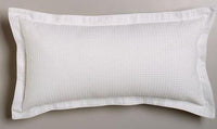 Ascot white long cushion